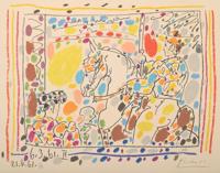 Pablo Picasso Picador II Lithograph, Signed Edition - Sold for $12,500 on 04-23-2022 (Lot 181).jpg